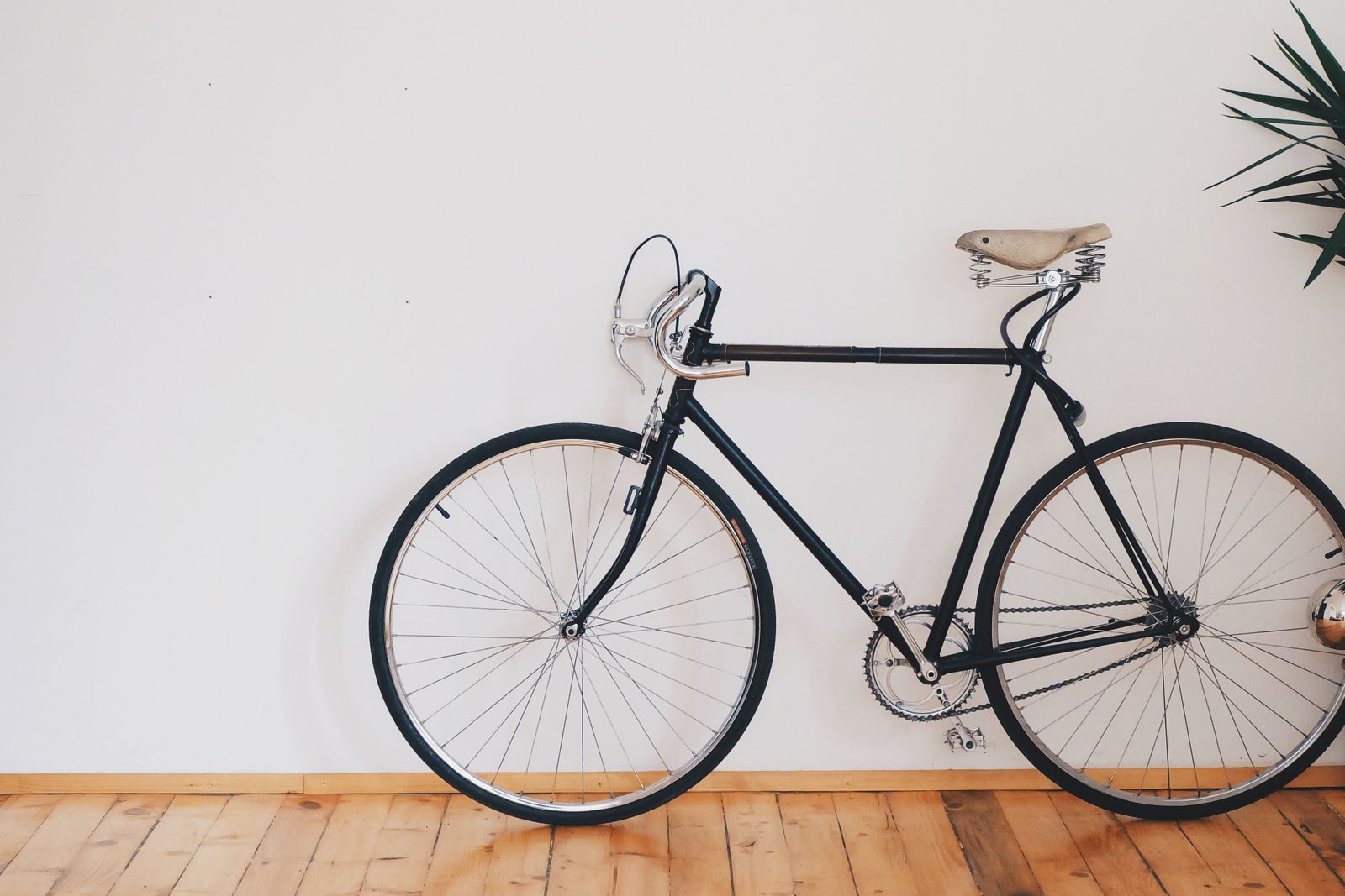 Bicycle on a city street