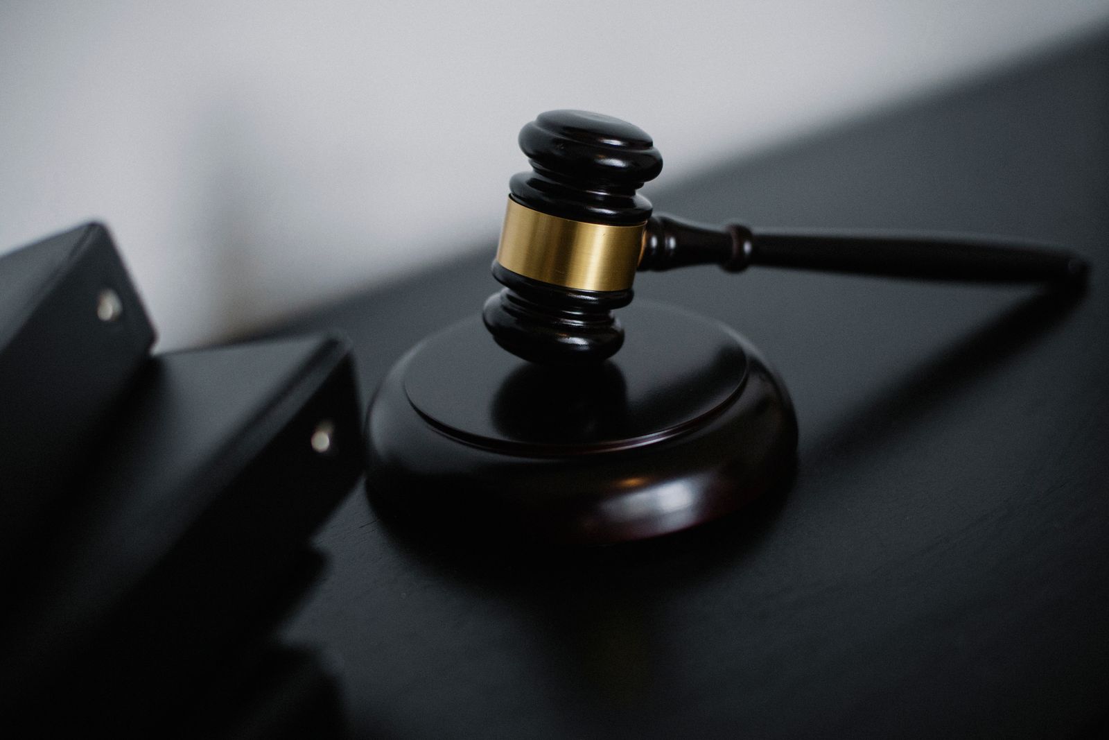Gavel on a desk representing employment law